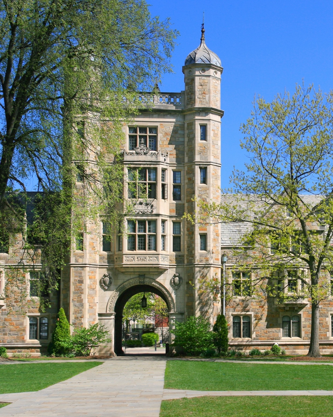 Look Up: The Law Quad Corbels